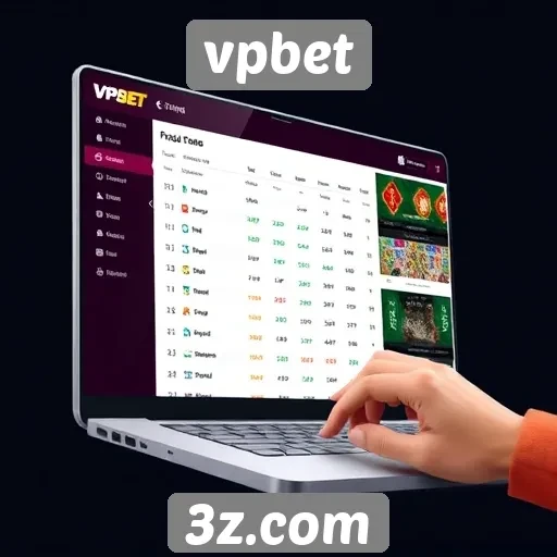 Usabilidade e design da interface do vpbet